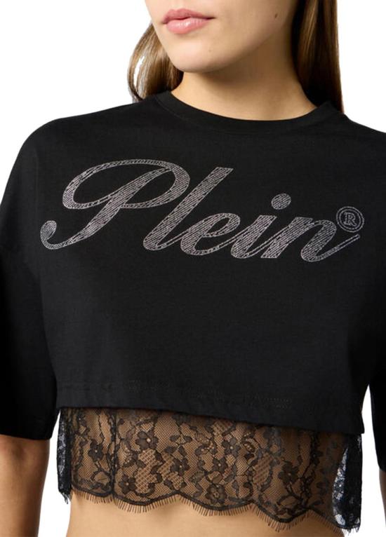 26SS 필립 플레인 탑 SAFCWTK3890PJY002N02 BLACK - PHILIPP PLEIN