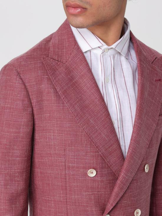 26SS 브루넬로 쿠치넬리 수트 세트 MZ401LDPH C001 Coral - BRUNELLO CUCINELLI