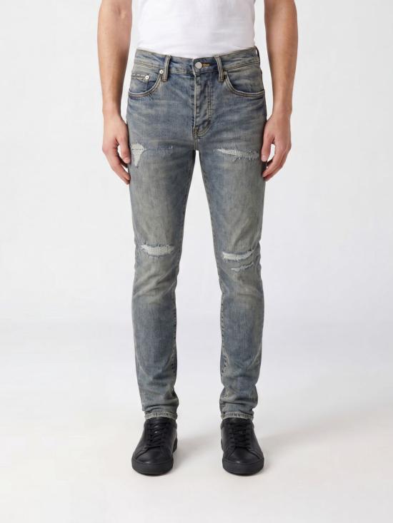 26FW 퍼플 브랜드 데님 팬츠 P001LBVR524 LTINDIGO Blue