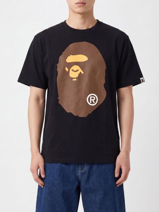26SS 베이프 반팔 티셔츠 001TEM301002M Black