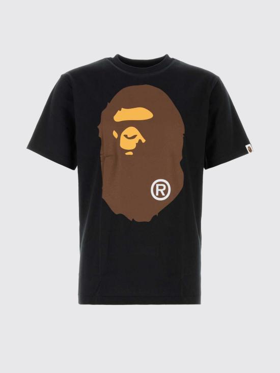26SS 베이프 반팔 티셔츠 001TEM301002M Black - BAPE