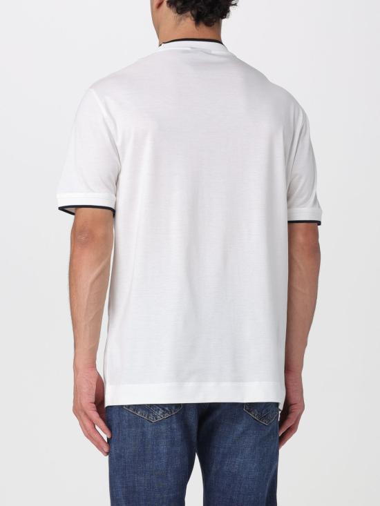 26SS 엠포리오 아르마니 반팔 티셔츠 EM005271AF10017 U0003 White - EMPORIO ARMANI