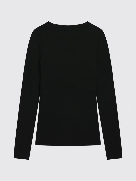 26SS 토템 스웨터 254WRT0571YA0128 001 Black - TOTEME