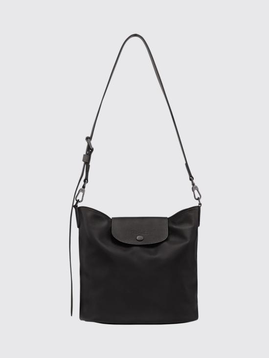 26SS 롱샴 르 플리아쥬 엑스트라 숄더백 10341987 001 Black