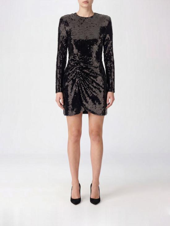 26FW 로테이트 숏 원피스 116141100 100 Black
