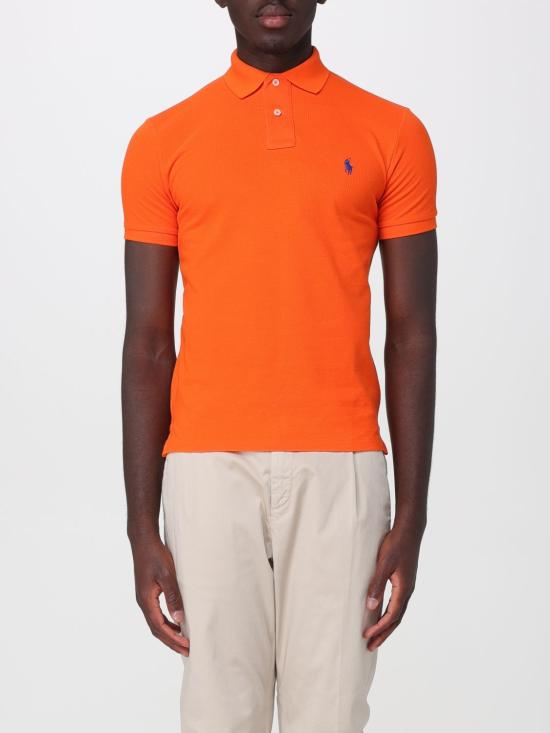 26SS 폴로 랄프로렌 폴로 티셔츠 710782592 024 Orange