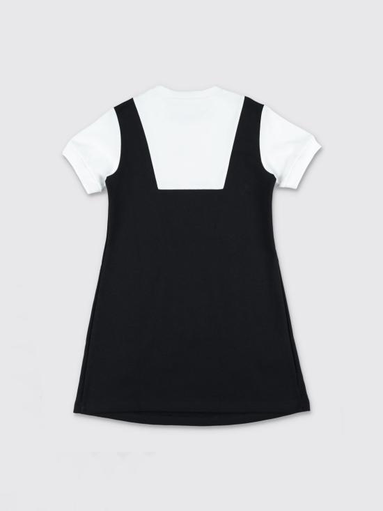 26SS [키즈] 마르니 원피스 M01685M00V1 0M900 Black - MARNI