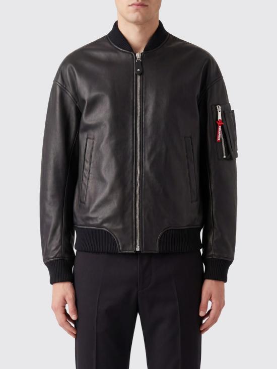 26FW 디스퀘어드2 봄버 자켓 S74AM1502SY1491 900 Black