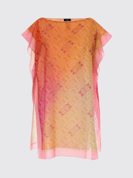 26SS 핑코 롱 원피스 106691A39H NA0 Pink - PINKO