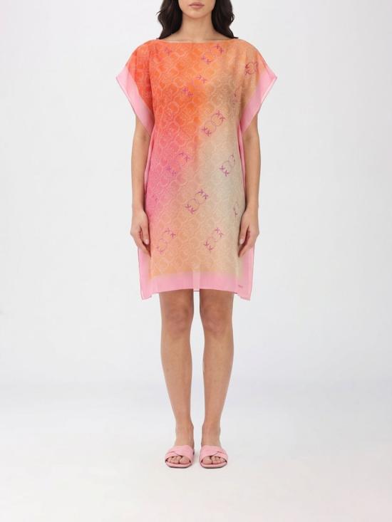 26SS 핑코 롱 원피스 106691A39H NA0 Pink