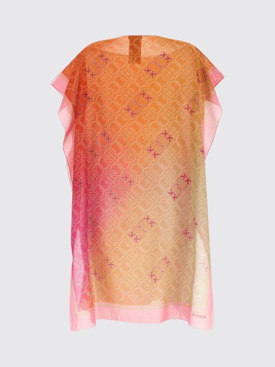 26SS 핑코 롱 원피스 106691A39H NA0 Pink - PINKO