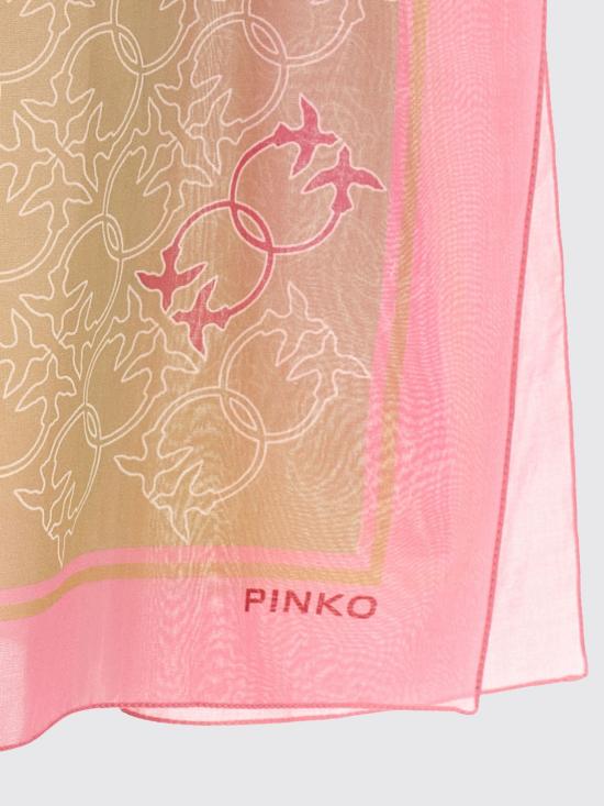 26SS 핑코 롱 원피스 106691A39H NA0 Pink - PINKO