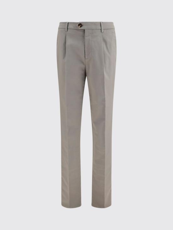 26SS 브루넬로 쿠치넬리 팬츠 M289LE1450 C6018 Kaki - BRUNELLO CUCINELLI
