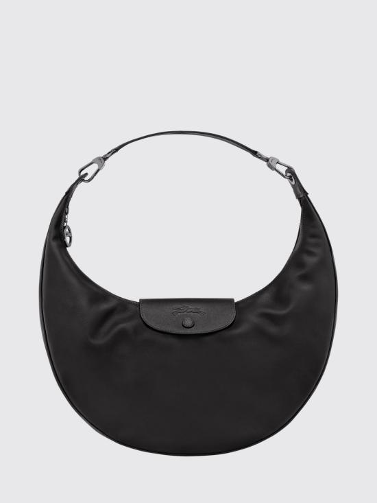 26SS 롱샴 르 플리아쥬 엑스트라 숄더백 10338987 001 Black