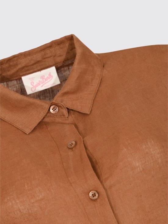 26SS 세인트바쓰 롱 원피스 RVI0001 00121L Brown - MC2 SAINT BARTH
