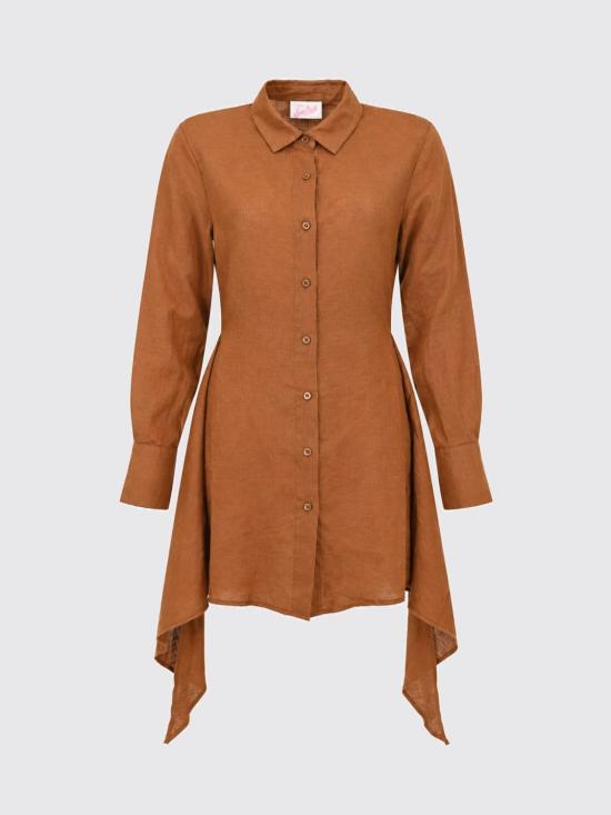 26SS 세인트바쓰 롱 원피스 RVI0001 00121L Brown - MC2 SAINT BARTH