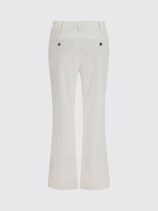 26SS 브루넬로 쿠치넬리 팬츠 MA126P8854 C1542 White - BRUNELLO CUCINELLI