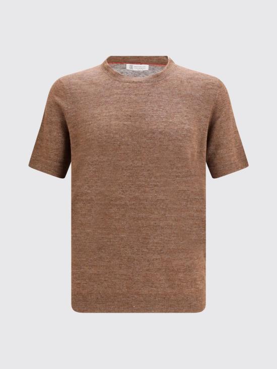 26SS 브루넬로 쿠치넬리 스웨터 M2L00340 C7942 Hazel - BRUNELLO CUCINELLI