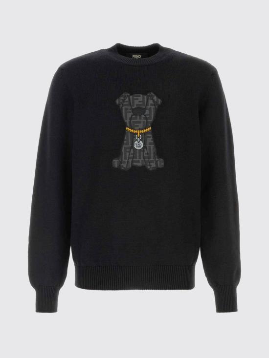 26SS 펜디 스웨터 FZX091AW08 F0QA1 Black - FENDI