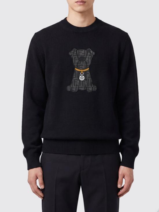 26SS 펜디 스웨터 FZX091AW08 F0QA1 Black
