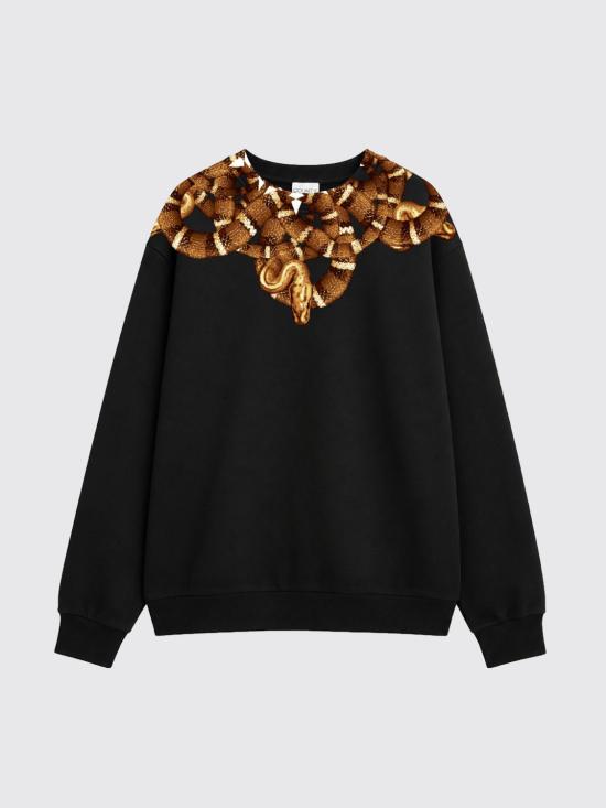 26SS 컨트리 오브 밀란 긴팔 티셔츠 S6CMMASW058 110 Black - COUNTY OF MILAN