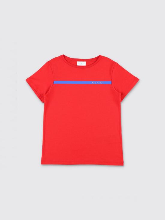 26SS [키즈] 구찌 티셔츠 547559XJHPP 6178 Red