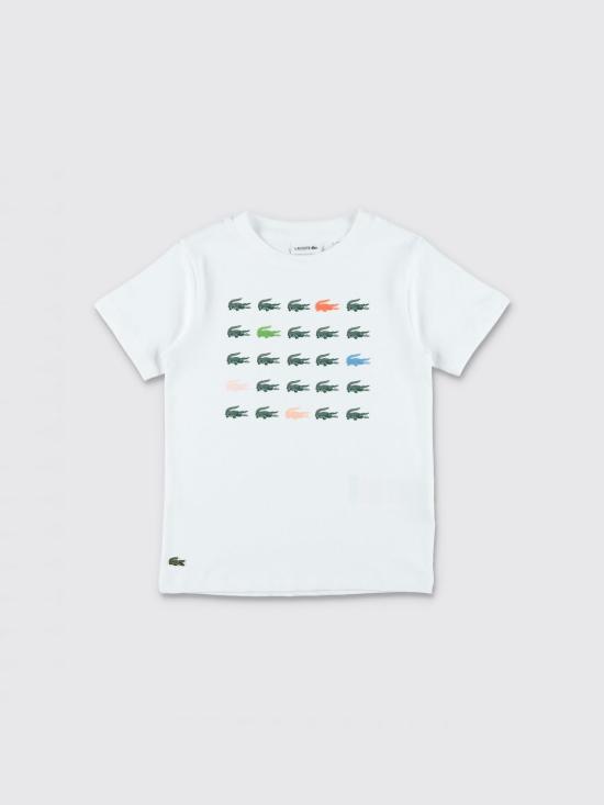 26SS [키즈] 라코스테 티셔츠 947587 W8L White