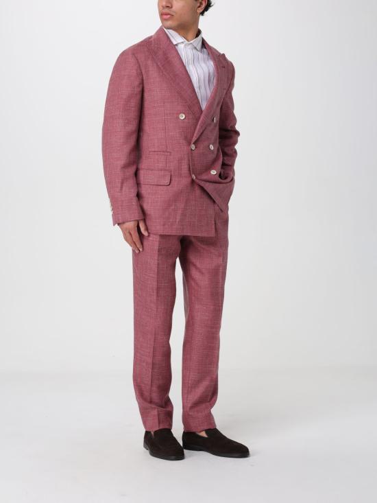 26SS 브루넬로 쿠치넬리 셔츠 MA6860627 C151 Red - BRUNELLO CUCINELLI