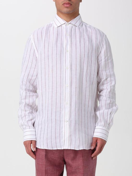 26SS 브루넬로 쿠치넬리 셔츠 MA6860627 C151 Red