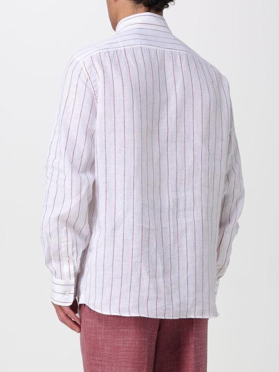 26SS 브루넬로 쿠치넬리 셔츠 MA6860627 C151 Red - BRUNELLO CUCINELLI