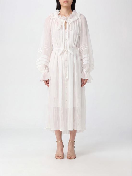 26SS 짐머만 롱 원피스 6930DC261 IVO White