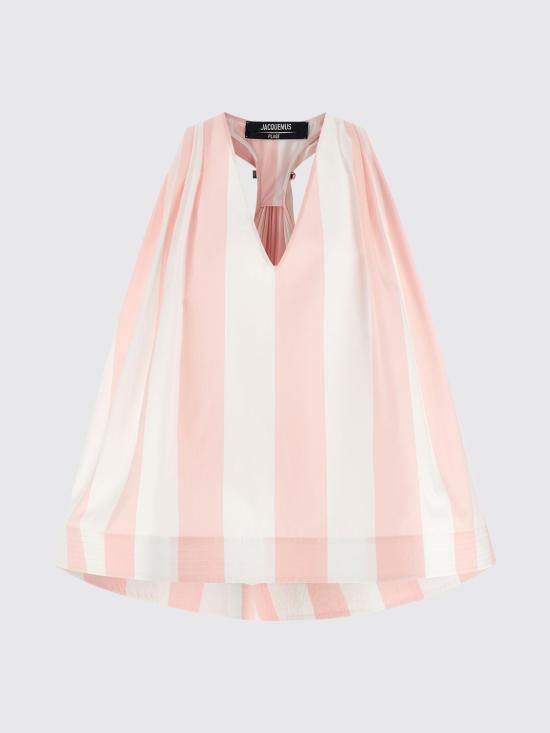 26SS 자크뮈스 탑 26ETOW00115AW00796 4LS Pink - JACQUEMUS