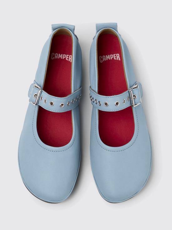 26SS 캠퍼 플랫 슈즈 K201962 003 RIGHT NINA 0 Blue - CAMPER