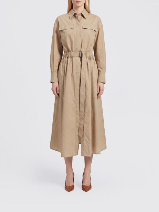 26SS 브루넬로 쿠치넬리 롱 원피스 M0F79A5465 C8704 Beige
