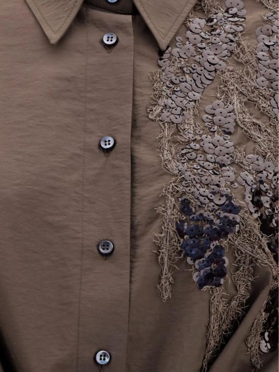 26SS 브루넬로 쿠치넬리 롱 원피스 M0F79A5465 C8589 Brown - BRUNELLO CUCINELLI