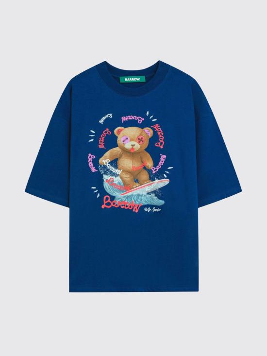 26SS 바로우 반팔 티셔츠 S6BWUATH078 066 Ink - BARROW