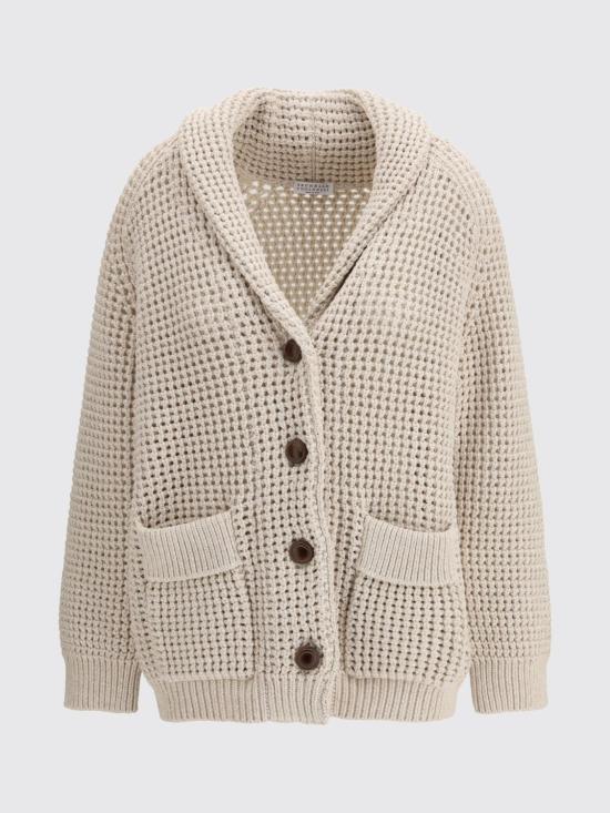 26SS 브루넬로 쿠치넬리 스웨터 M89302606 C2430 Natural - BRUNELLO CUCINELLI