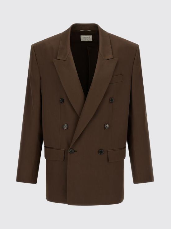 26SS 생로랑 자켓 854418Y4K19 2658 Brown - SAINT LAURENT
