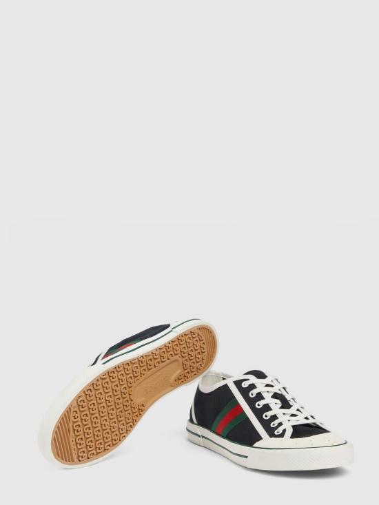 26SS 구찌 테니스 1977 스니커즈 854436FAFS4 1090 Black - GUCCI