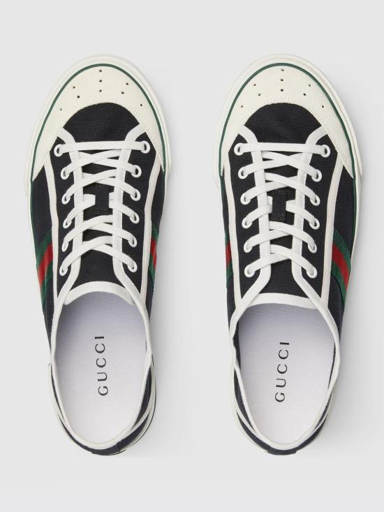 26SS 구찌 테니스 1977 스니커즈 854436FAFS4 1090 Black - GUCCI
