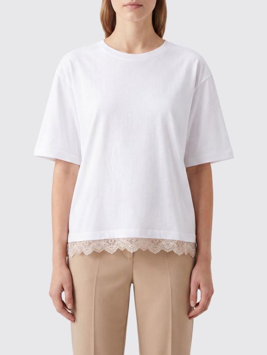 26SS 리비아나 콘티 반팔 티셔츠 L6SW70 A01 0 White