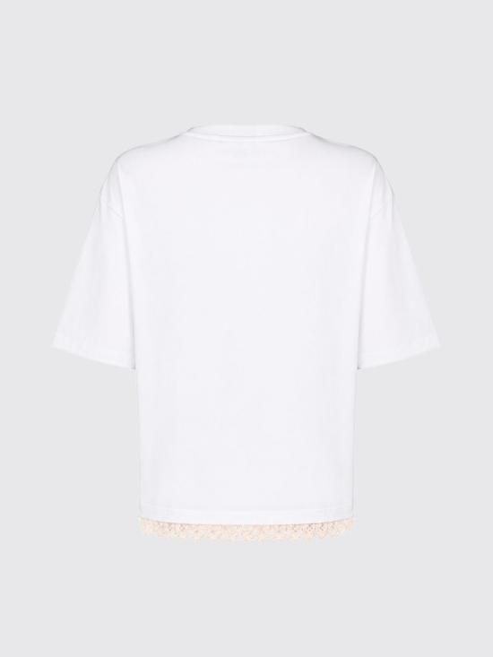 26SS 리비아나 콘티 반팔 티셔츠 L6SW70 A01 0 White - LIVIANA CONTI