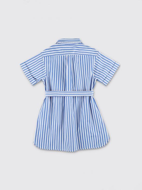 26SS [키즈] 메종키츠네 원피스 S06GDRW00045 0536 Striped - MAISON KITSUNE