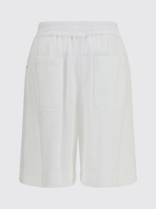 26SS 브루넬로 쿠치넬리 숏팬츠 MG927P9205 C7220 White - BRUNELLO CUCINELLI