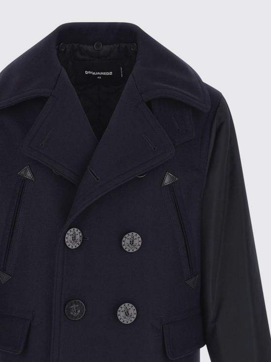 26FW 디스퀘어드2 코트 S74AA0331S53003 524 Blue - DSQUARED2