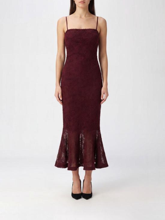 26FW 로테이트 롱 원피스 116275741 741 Burgundy