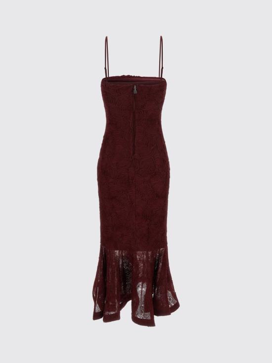26FW 로테이트 롱 원피스 116275741 741 Burgundy - ROTATE