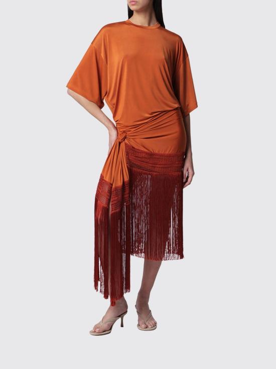 26SS 안다마네 롱 원피스 TM190113ATJP142 BURNT Orange - ANDAMANE