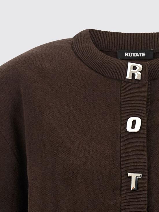 26FW 로테이트 가디건 1138541667 1667 Brown - ROTATE