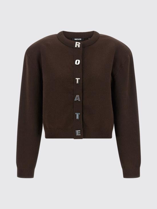 26FW 로테이트 가디건 1138541667 1667 Brown - ROTATE